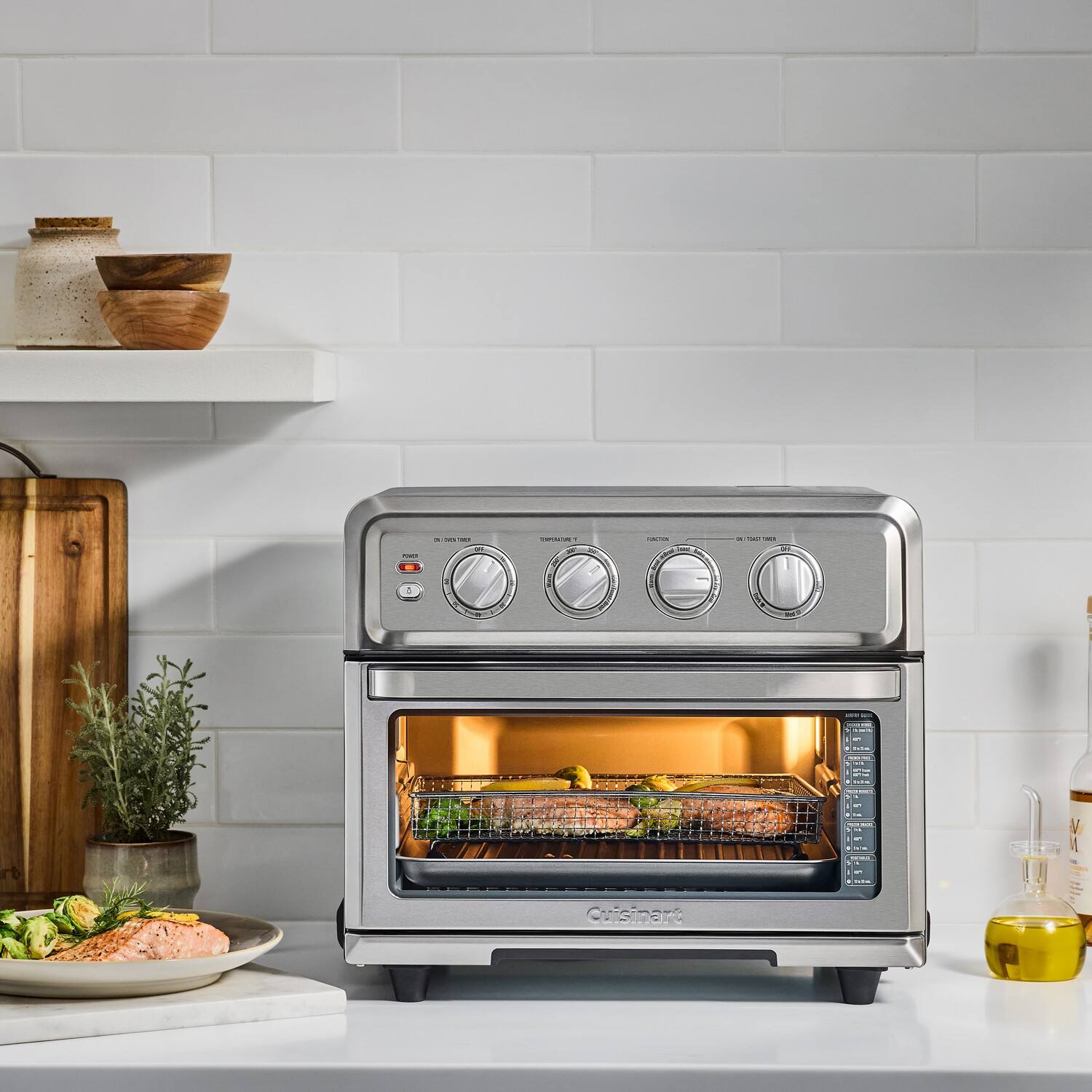 Cuisinart Stainless Steel Air Fryer Toaster Oven with Grill - Stainless Steel