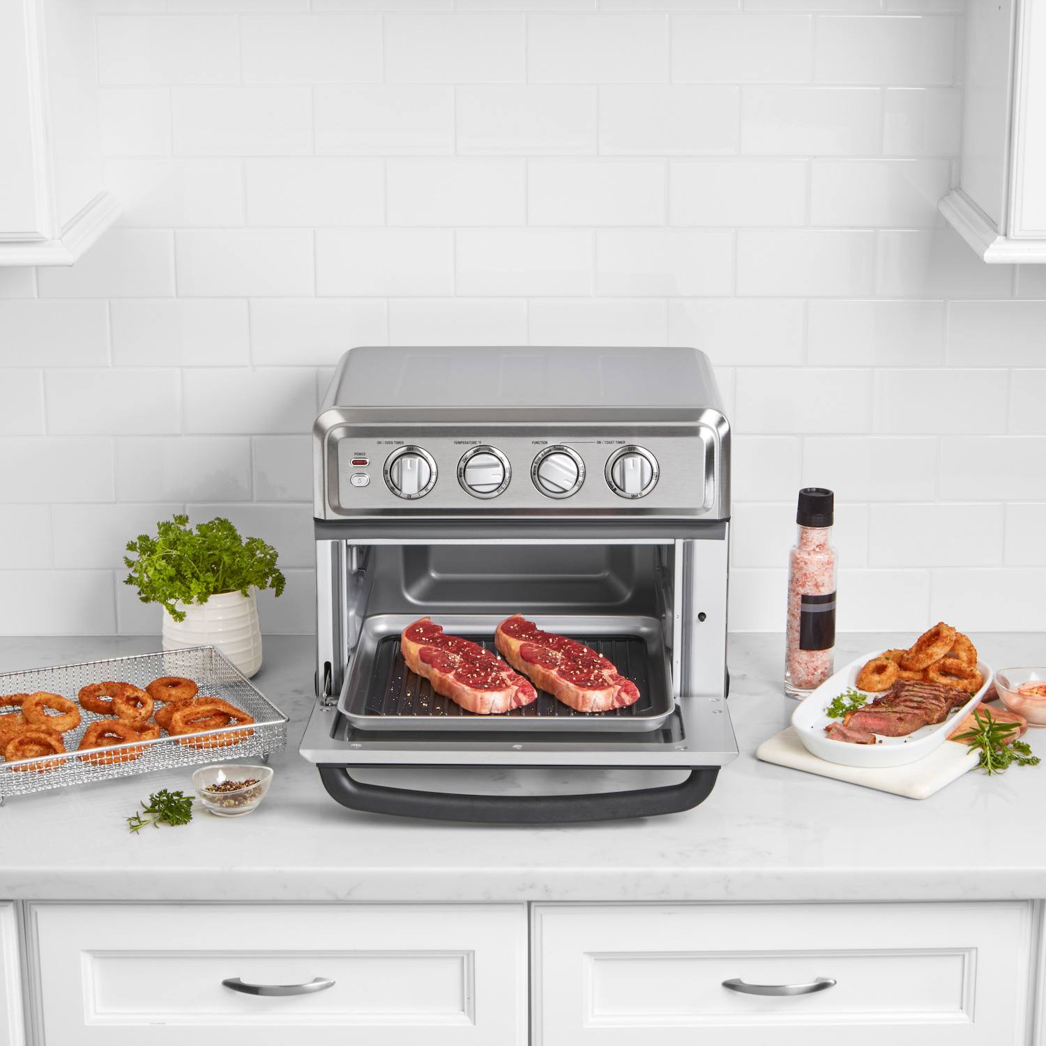 Cuisinart Stainless Steel Air Fryer Toaster Oven with Grill - Stainless Steel