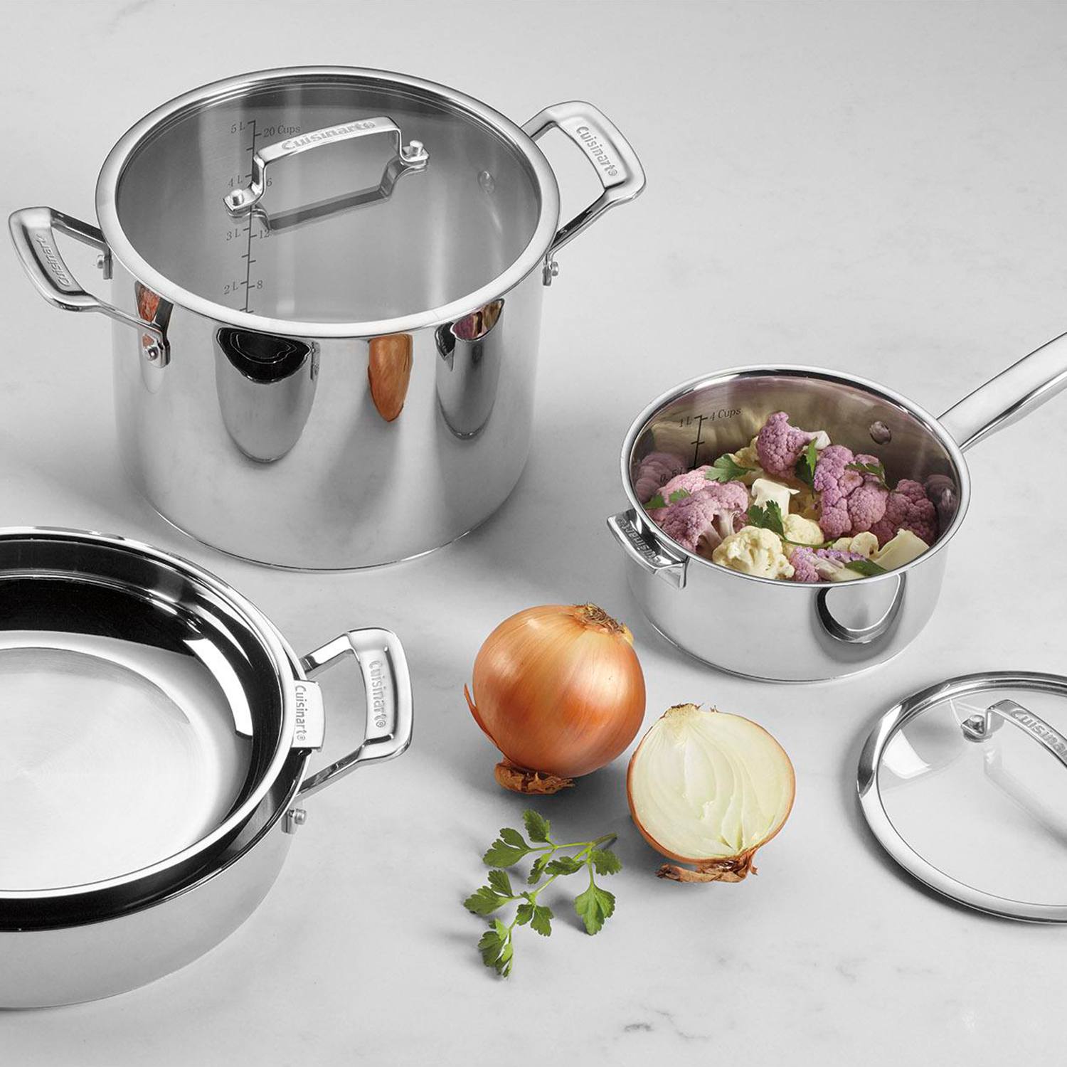 Cuisinart SmartNest 11-pc. Stainless Steel Cookware Set