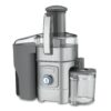 Cuisinart Juicer Machine, Die-Cast Juice Extractor for Vegetables, Lemons, Oranges & More,Silver/Black, 15.35" x 11.8" x 19.01"
