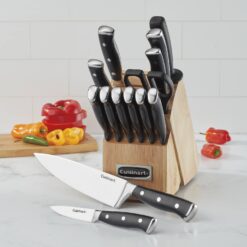 Cuisinart Triple Rivet 15 Piece Knife Block Set