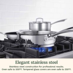 Cuisinart Professional Series 11-pc. Stainless Steel Cookware Set