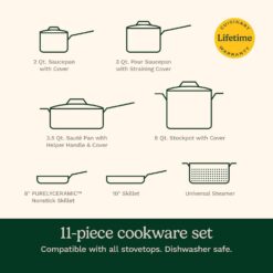 Cuisinart Professional Series 11-pc. Stainless Steel Cookware Set