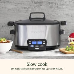 Cuisinart 6-qt. Cook Central 3-in-1 Slow Cooker