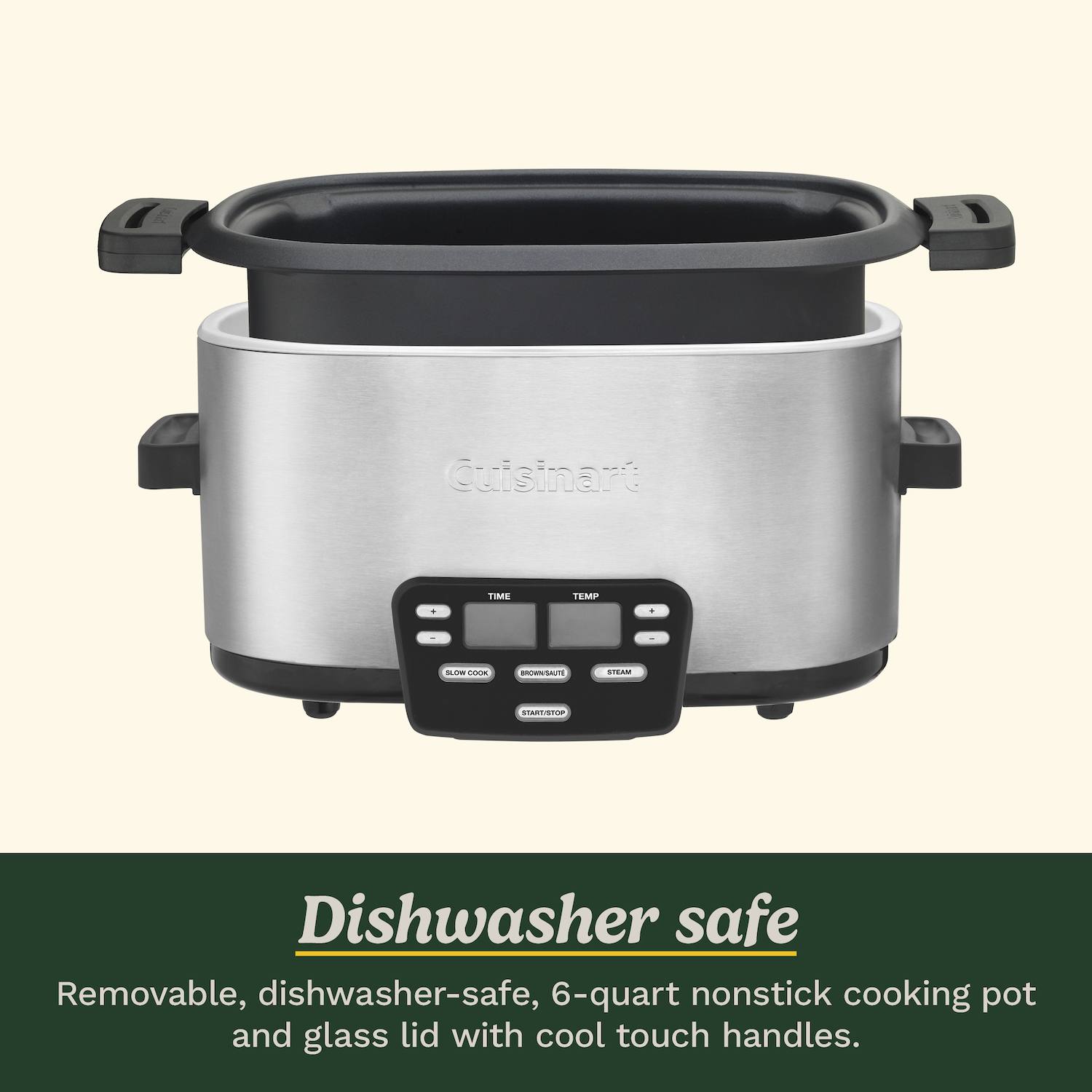 Cuisinart 6-qt. Cook Central 3-in-1 Slow Cooker