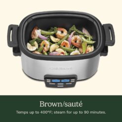 Cuisinart 6-qt. Cook Central 3-in-1 Slow Cooker