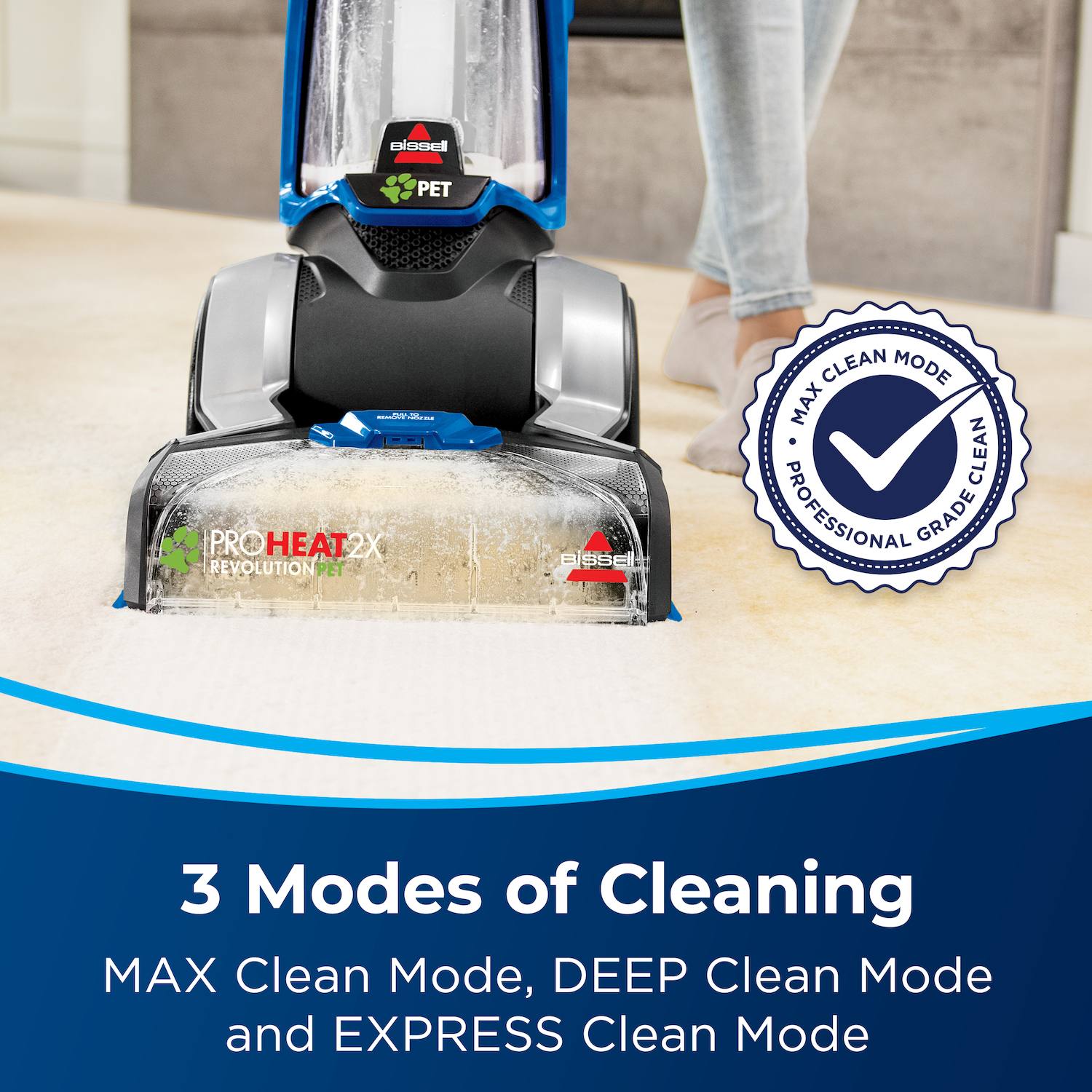 BISSELL ProHeat 2X Revolution Pet Carpet Cleaner (35799) - Orange