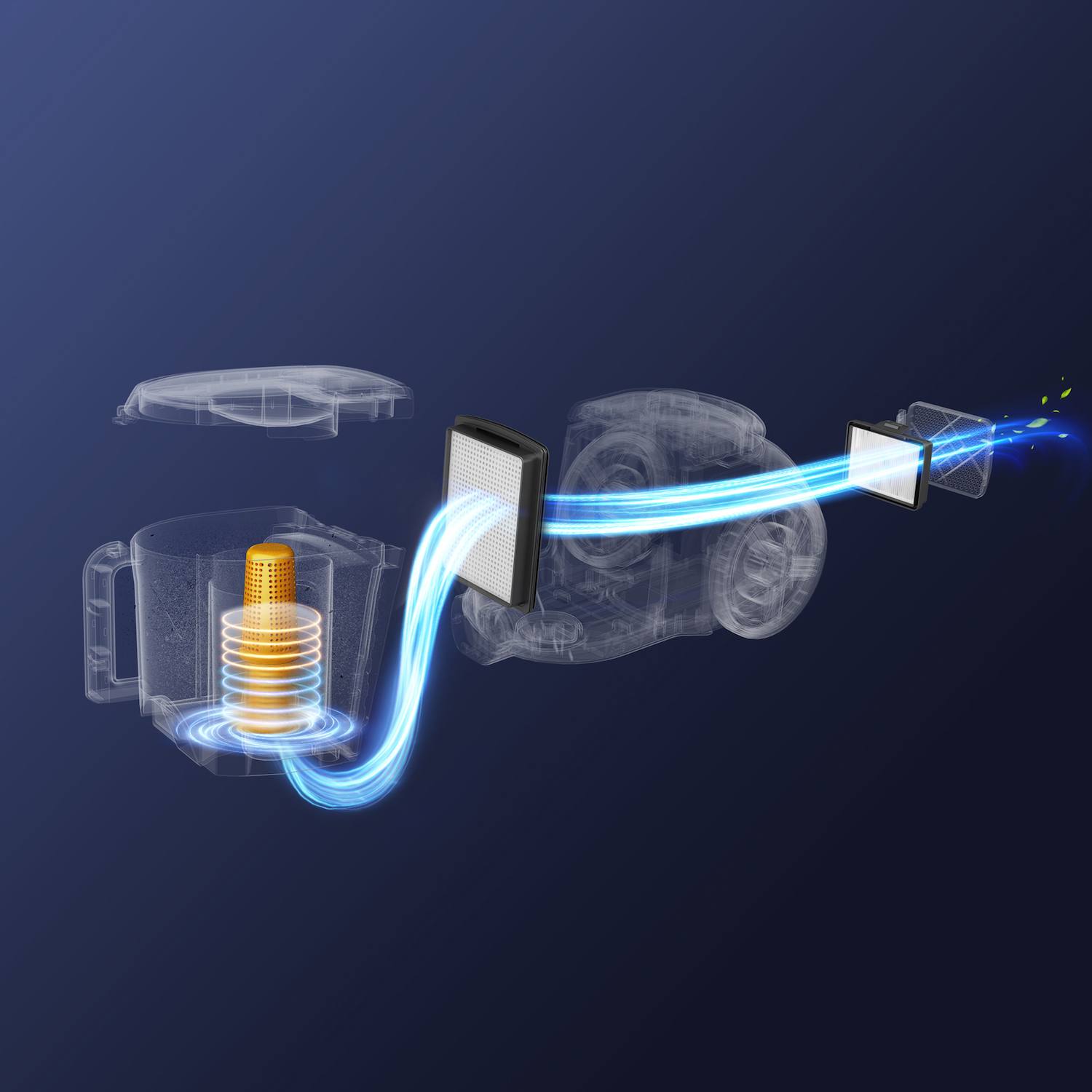 Eureka Power Nozzle Bagless Canister Vacuum (NEN185)