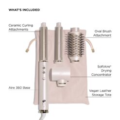 T3 Aire 360 Ceramic Air Styler Blowout Kit with Dual Voltage