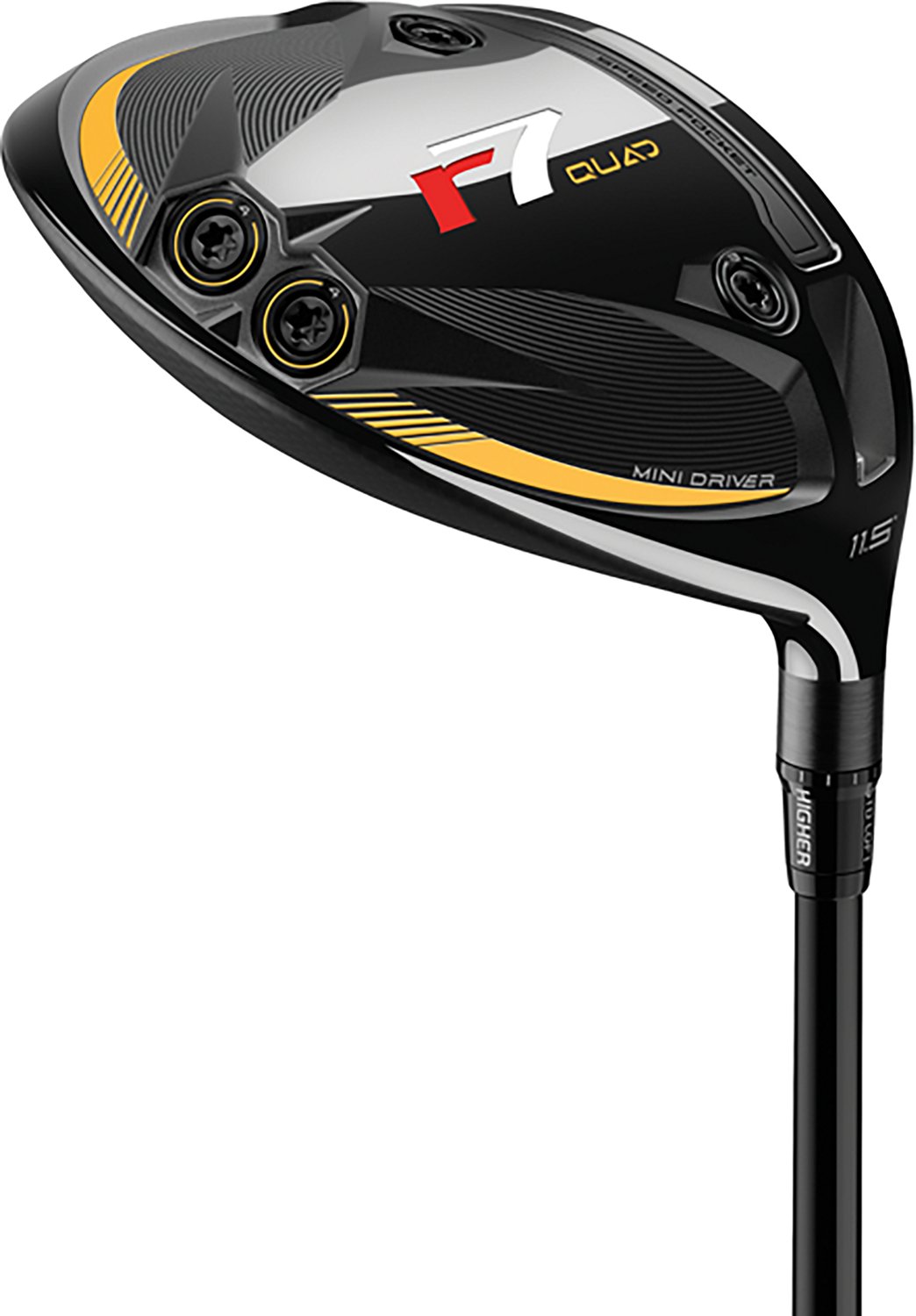 TaylorMade Men's 2026 R7 Quad Mini Driver, Regular Flex, 13.5