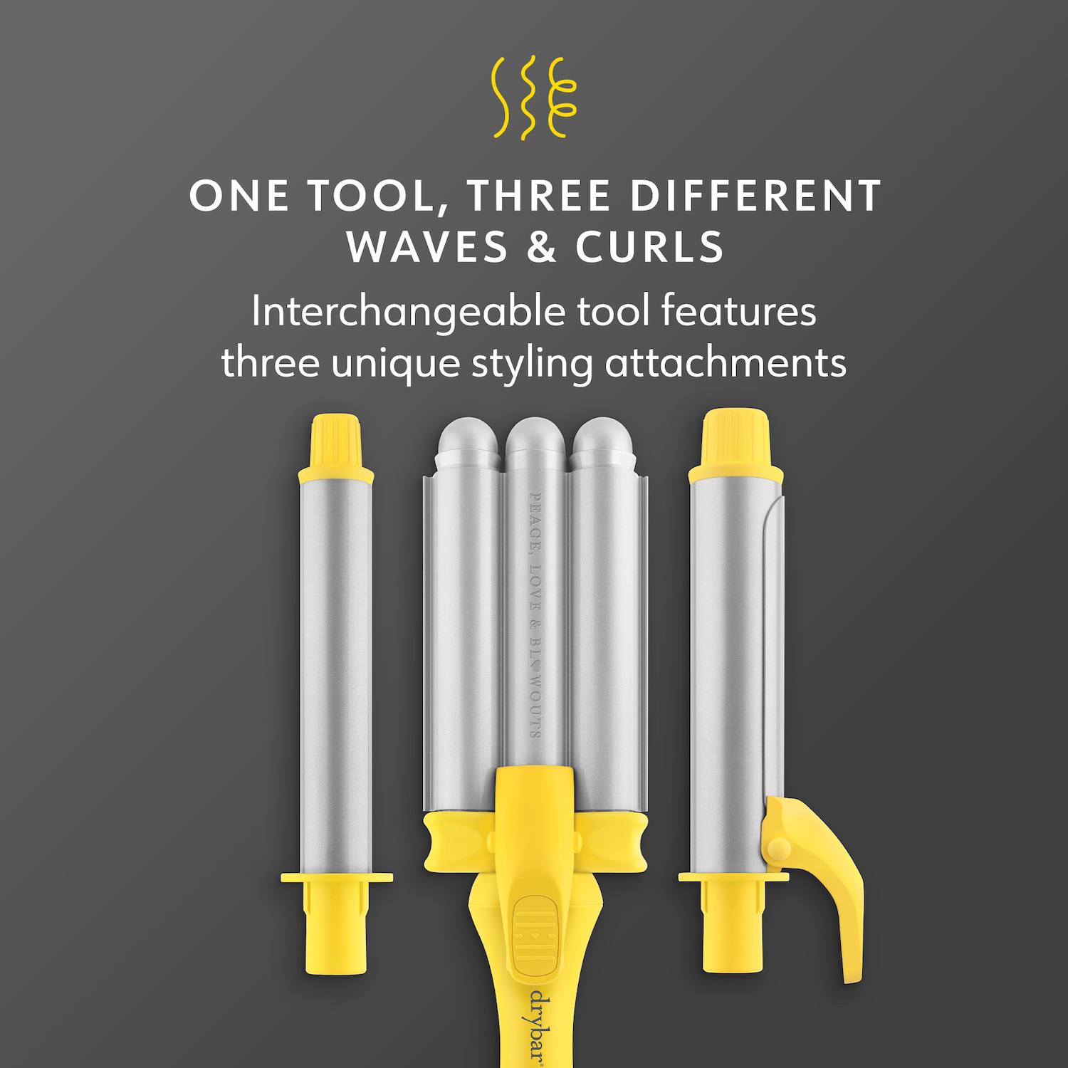 Drybar The Mixologist Interchangeable Styling Iron
