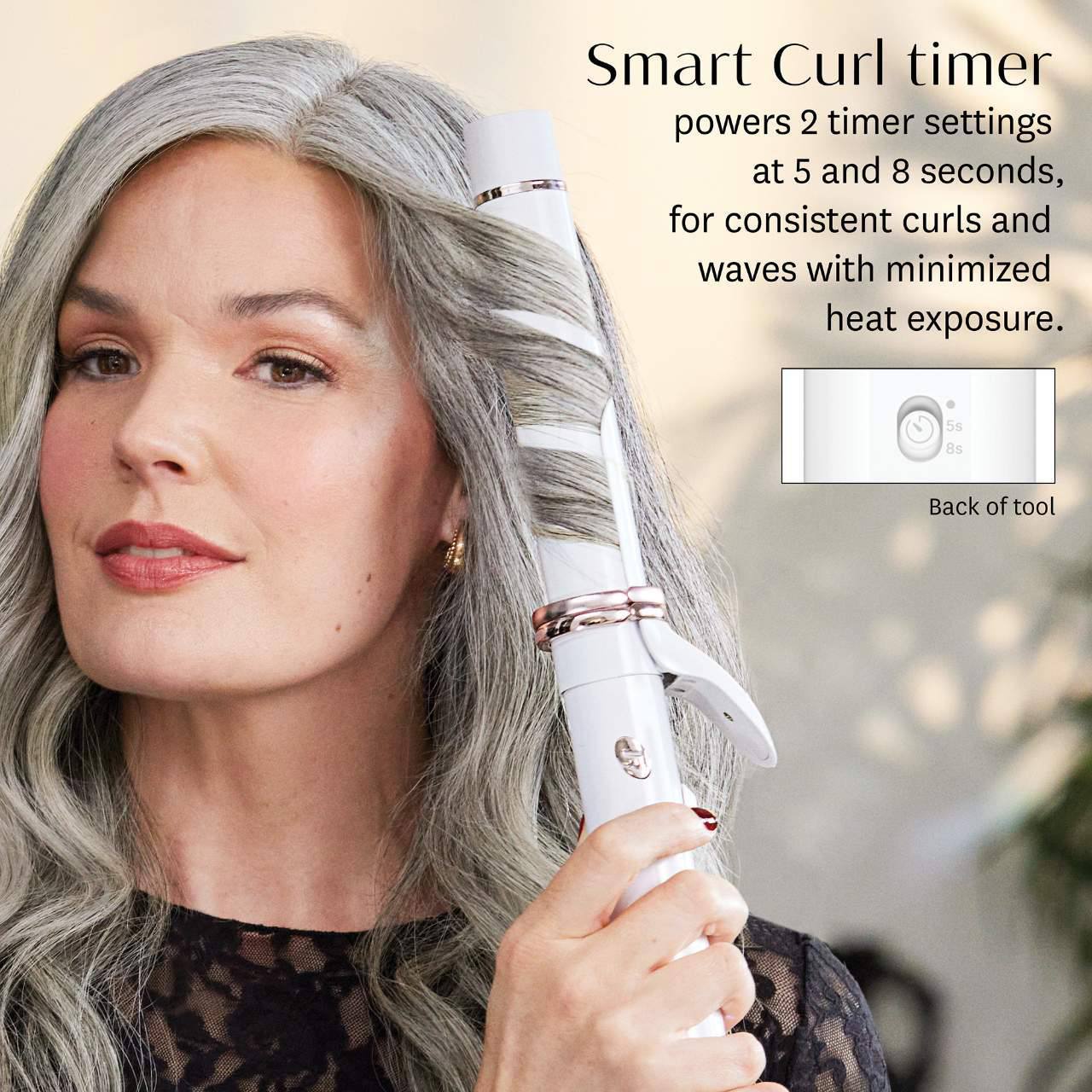 T3 CurlWrap 1.25" Automatic Rotating Curling Iron With Long Barrel