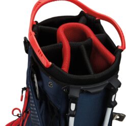 TaylorMade Pro Series Stand Bag Navy / Red