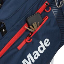 TaylorMade Pro Series Stand Bag Navy / Red