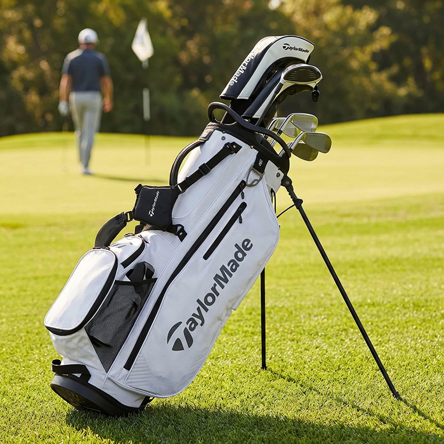 TaylorMade Pro Series Stand Bag White