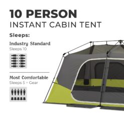 CORE 10-Person Instant Cabin Tent