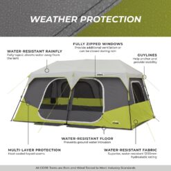 CORE 10-Person Instant Cabin Tent