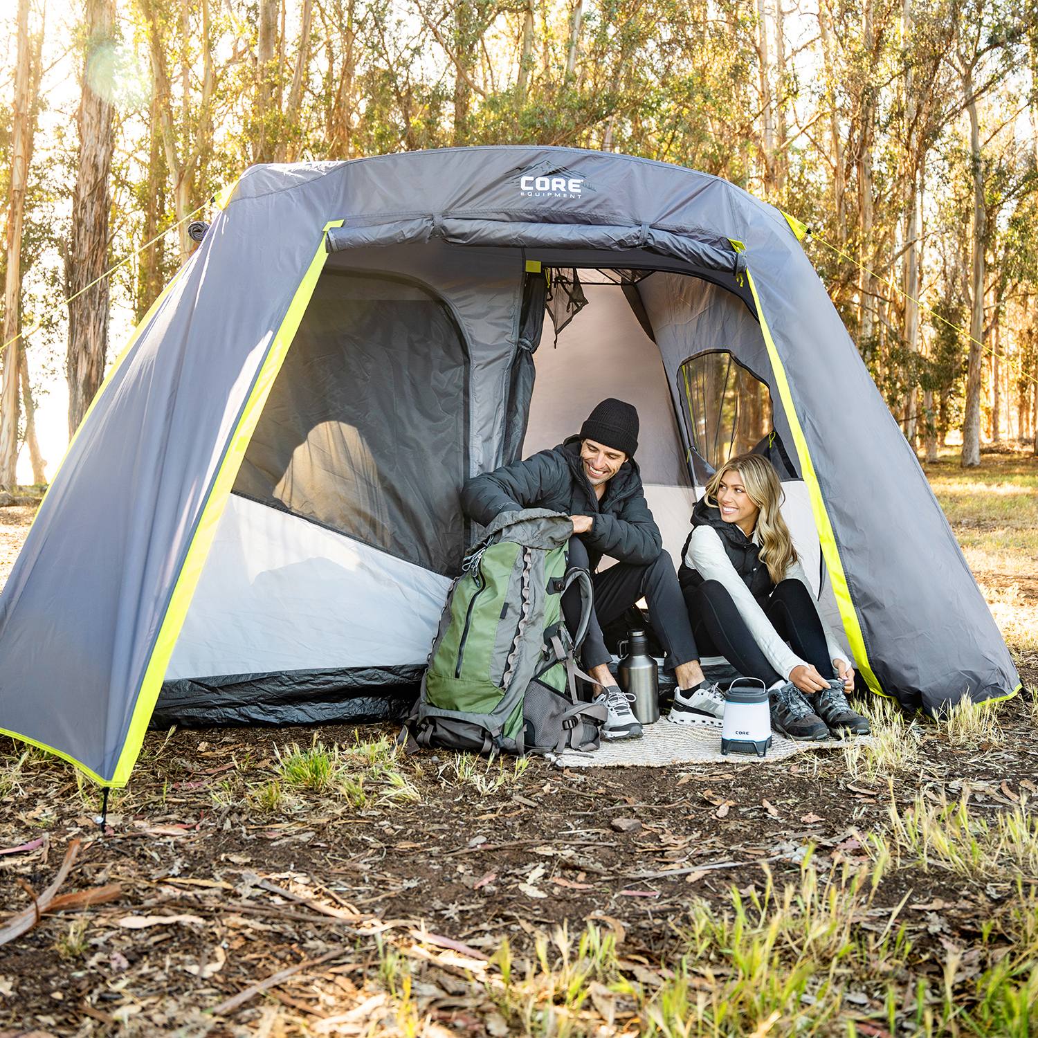 Core 6 Person Instant Cabin Tent with Full Fly