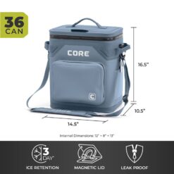Core Climakeep 36-Can Box Cooler - Blue