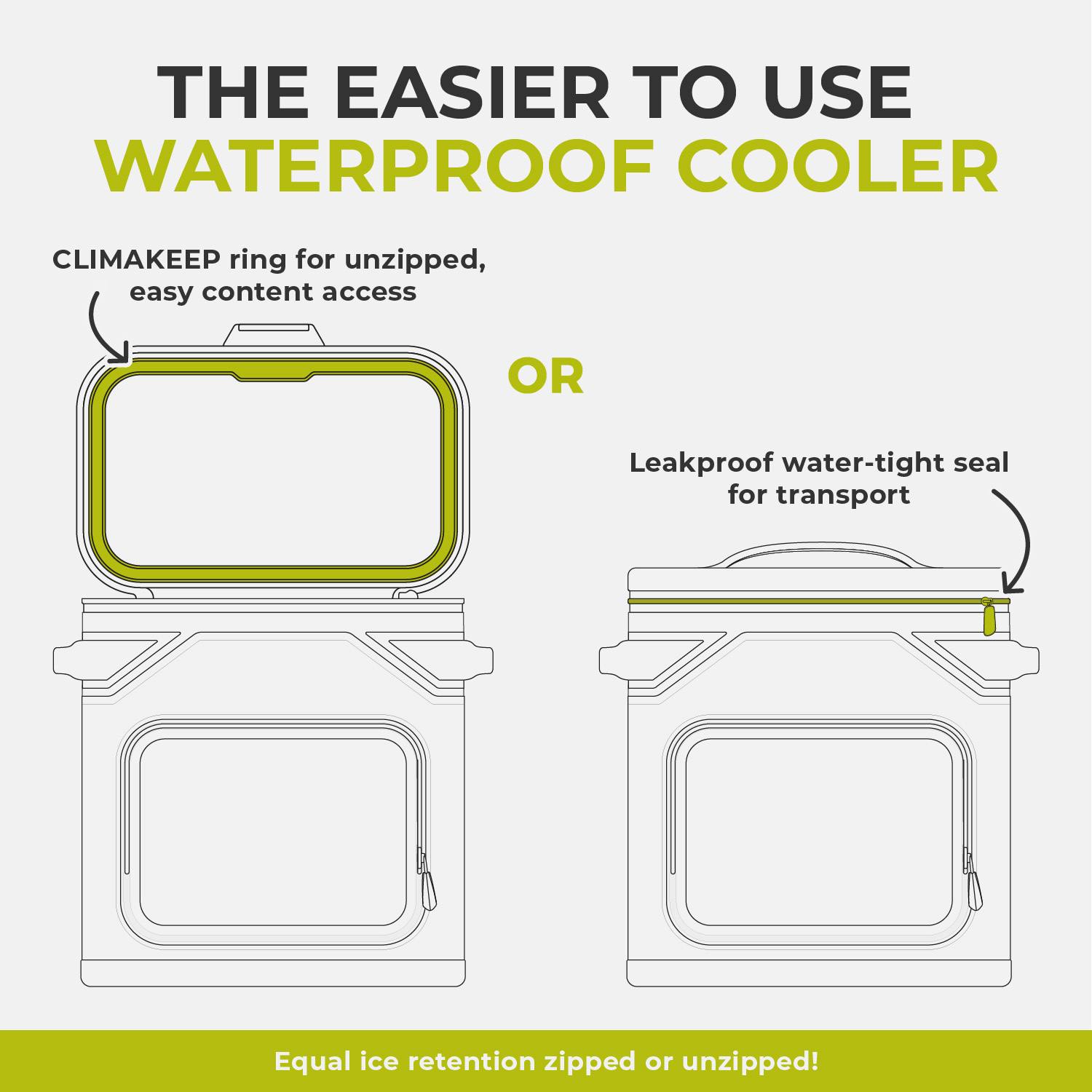 Core Climakeep 36-Can Box Cooler - Blue