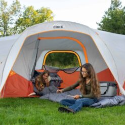 CORE 9 Person Dome Tent with Vestibule