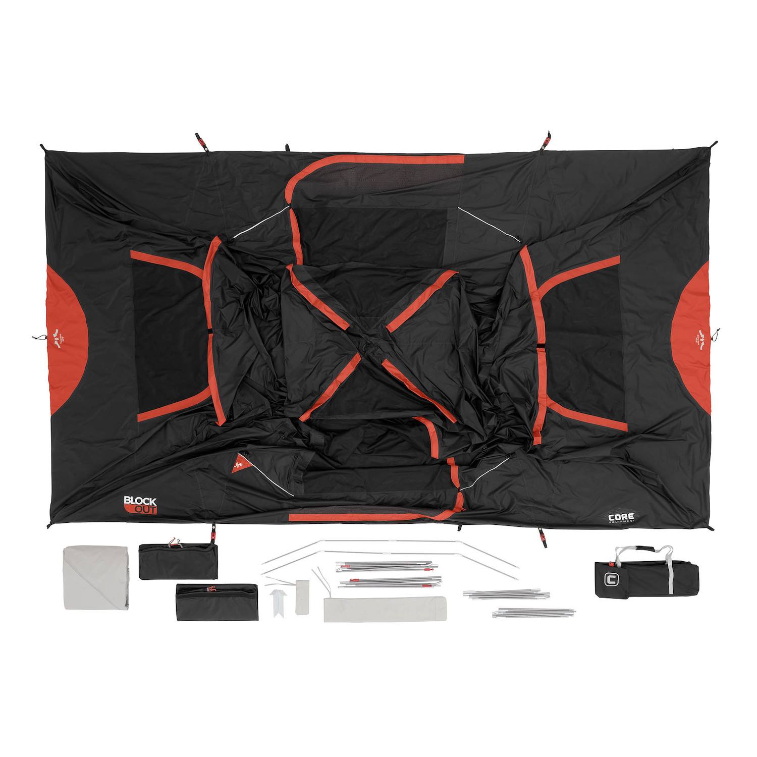 Core 9 Person Blockout Dome Tent
