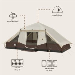 CORE 10-Person Instant Pyramid Cabin Tent