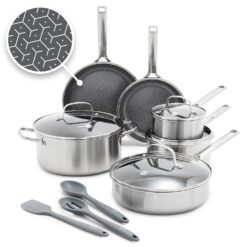 GreenPan Apex 13-pc. Hybrid Tri-Ply Stainless Steel Cookware Set