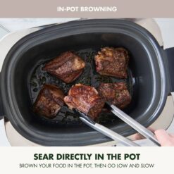 GreenPan Elite 6-qt. Ceramic Nonstick Slow Cooker - Light Gray