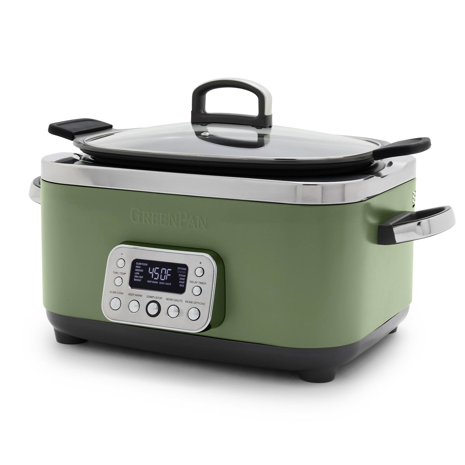 GreenPan Elite 6-qt. Ceramic Nonstick Slow Cooker - Green