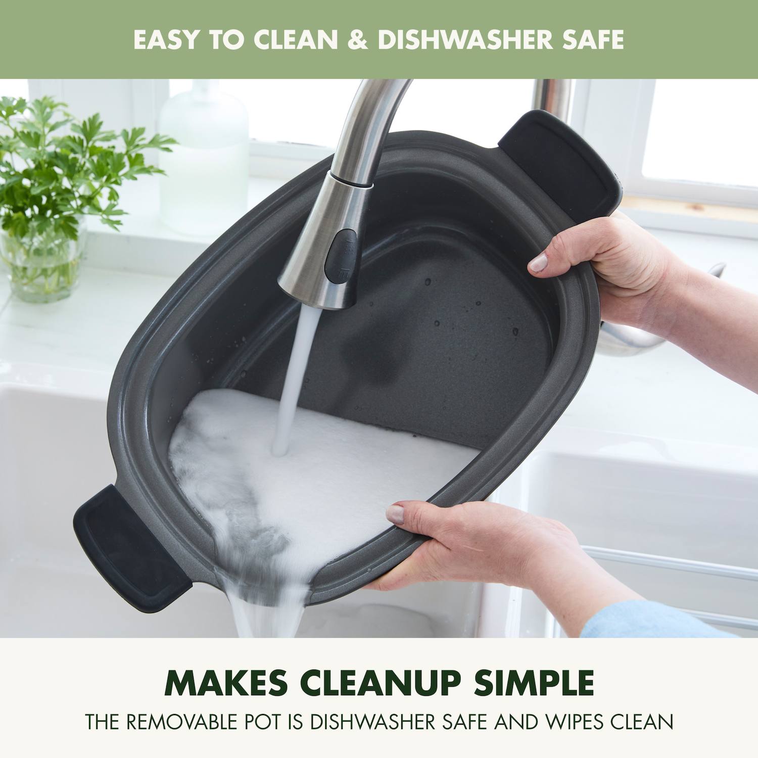 GreenPan Elite 6-qt. Ceramic Nonstick Slow Cooker - Green
