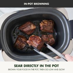GreenPan Elite 6-qt. Ceramic Nonstick Slow Cooker - Black