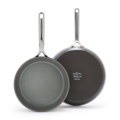 GreenPan GP5 Hard-Anodized Aluminum Healthy Ceramic Nonstick 9.5-in. & 11-in. 2-pc. Frying Pan Skillet Set - Brown