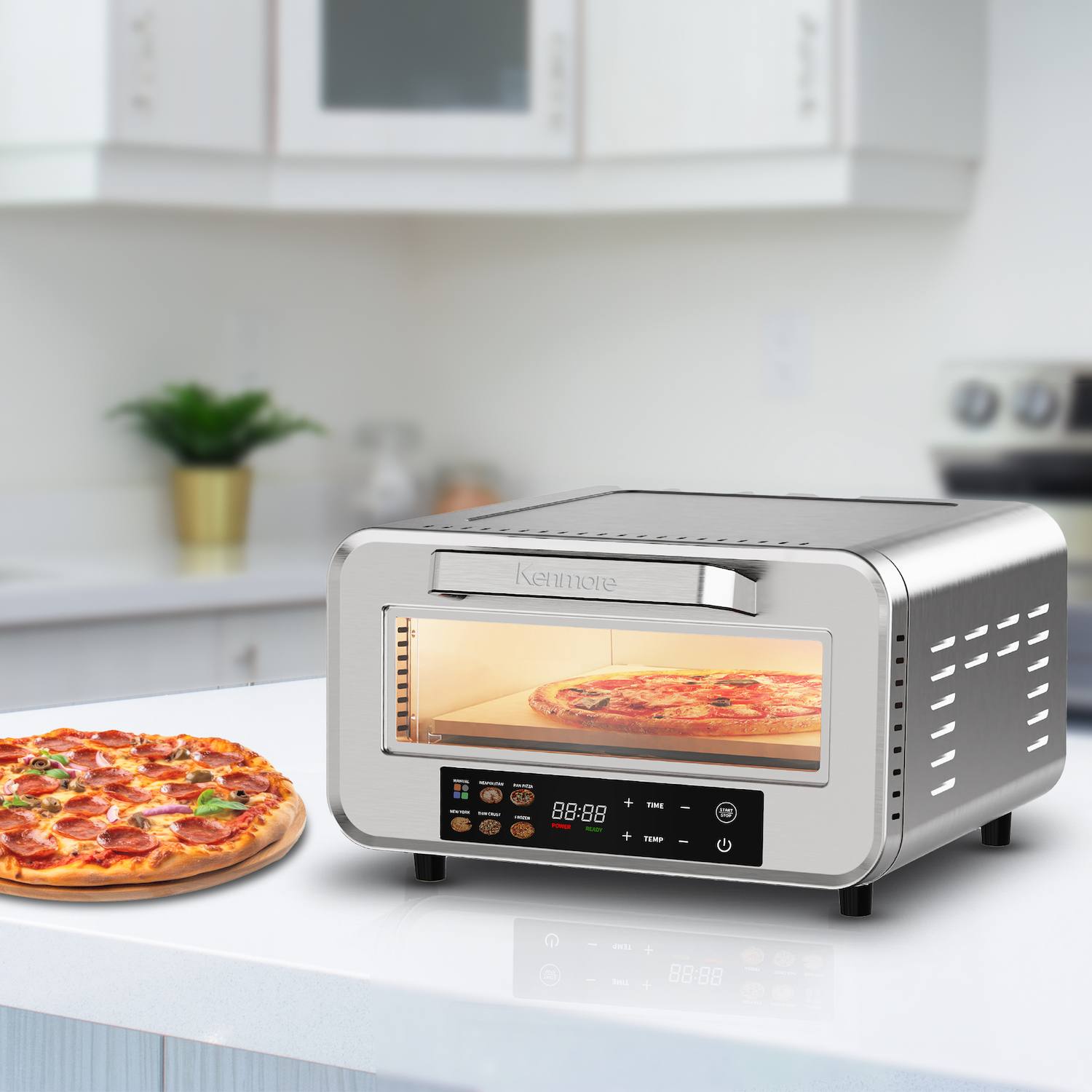 Kenmore Indoor Electric Pizza Oven 12-Inch Capacity