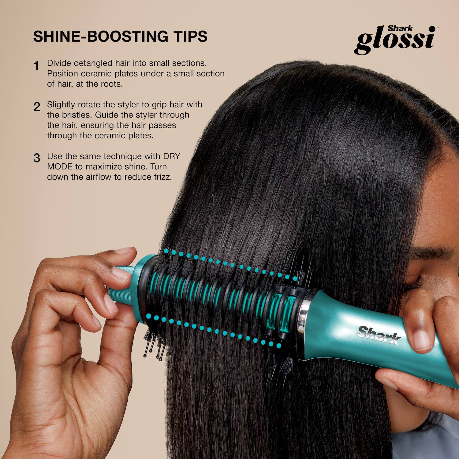 Shark Glossi 2-in-1 Hot Tool and Air Glosser