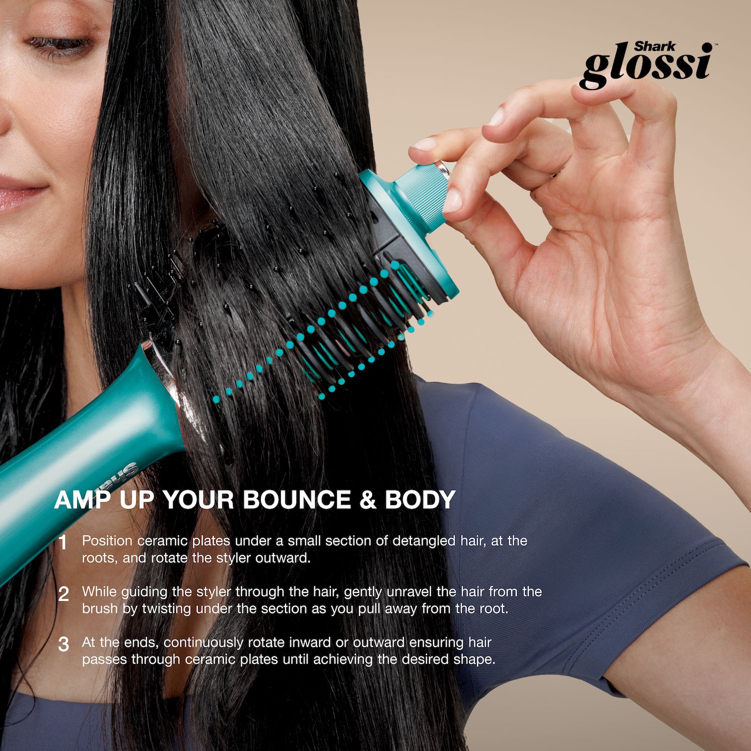 Shark Glossi 2-in-1 Hot Tool and Air Glosser