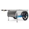 Tipke Manufacturing Company Foldit Do It All Aluminum Folding Cart Blue Stripe
