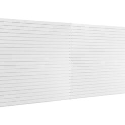 NewAge Products Garage 80 SqFt PVC Slatwall With Locking Hook 41 -Piece 160-in White Steel Multipurpose Accessory kit
