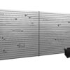 NewAge Products Garage 80 SqFt PVC Slatwall With Locking Hook 41 -Piece 160-in Silver Steel Multipurpose Accessory kit