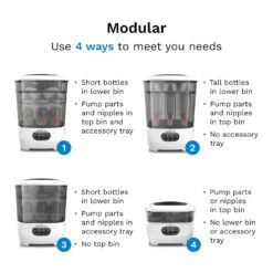 Baby Brezza Advanced One-Step Baby Bottle Sterilizer Dryer