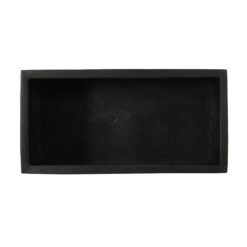 Aoibox outdoor large square lightweight concrete planter 35.25 inch wide 18 inch deep 18 inch high durable weather resistant stone look