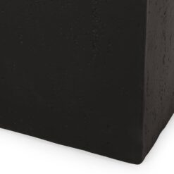 Aoibox outdoor large square lightweight concrete planter 35.25 inch wide 18 inch deep 18 inch high durable weather resistant stone look