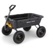 Gorilla Carts YARD CART 12-cu ft Poly Yard Cart