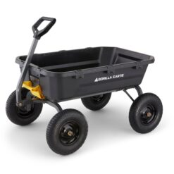 Gorilla Carts YARD CART 12-cu ft Poly Yard Cart