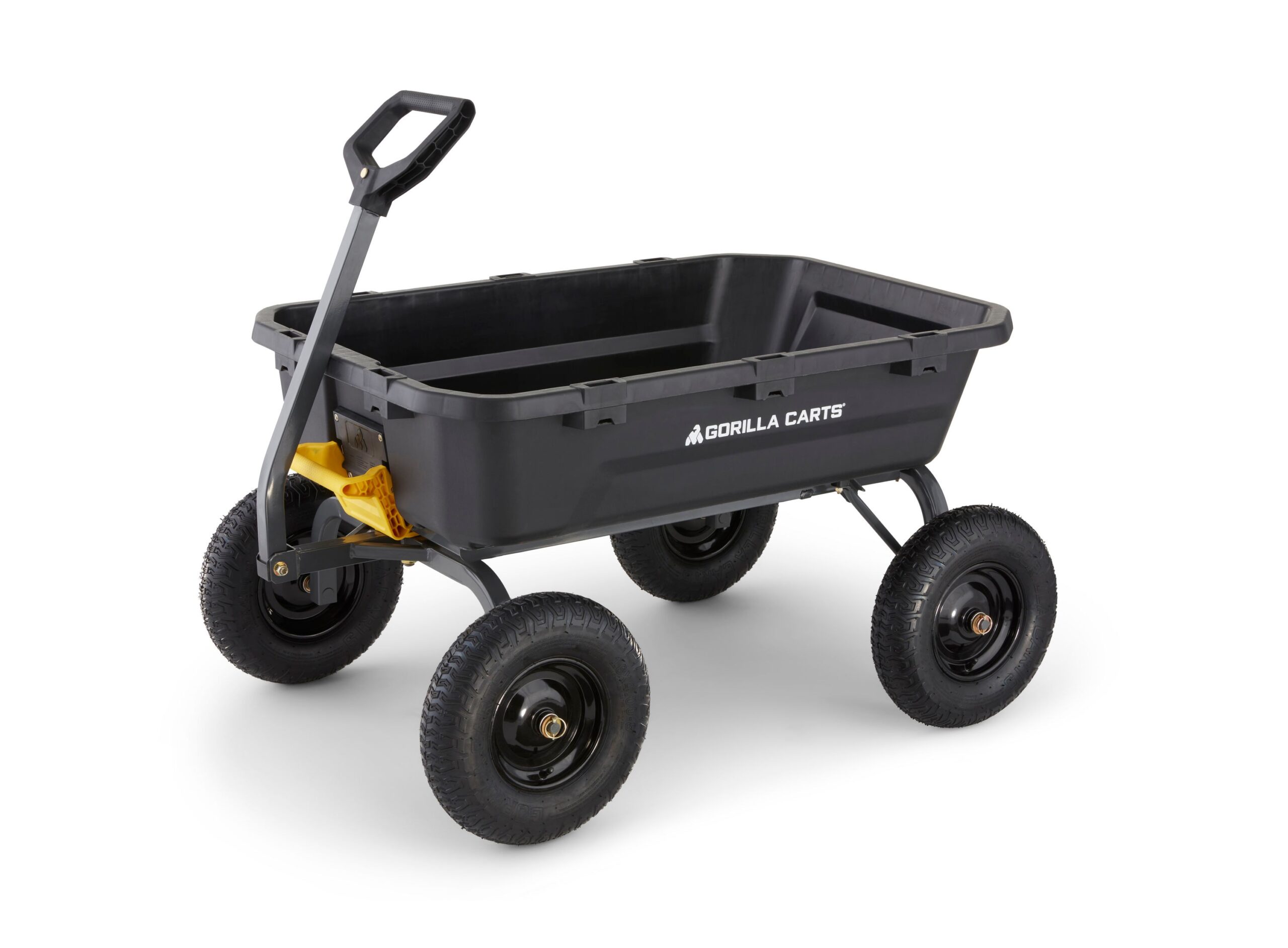 Gorilla Carts YARD CART 12-cu ft Poly Yard Cart