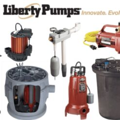 Liberty Pumps 1/2 HP Simplex Sewage Package 1 PH 115V 2-in. Discharge 10.ft cord