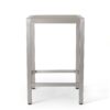 Best Selling Home Decor Cape Coral Square Outdoor Bar height Table 27.56-in W x 27.56-in L