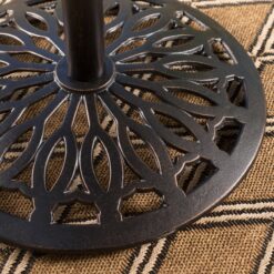 Best Selling Home Decor Tamsin Round Outdoor Bistro Table 35-in W x 35-in L
