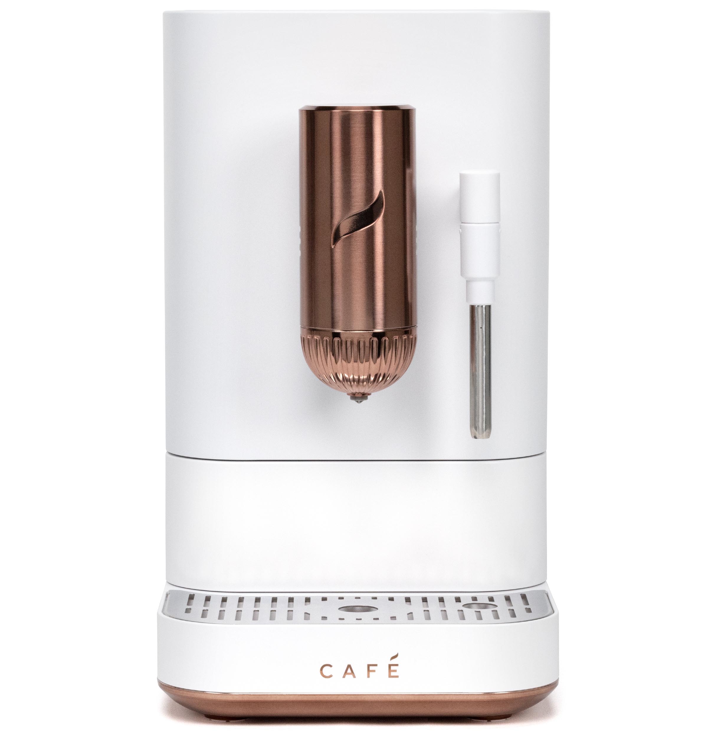 Cafe Affetto Automatic Stainless steel Programmable Wi-Fi Espresso Machine with Drip Tray ( Matte White )