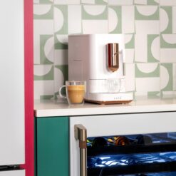 Cafe Affetto Automatic Stainless steel Programmable Wi-Fi Espresso Machine with Drip Tray ( Matte White )